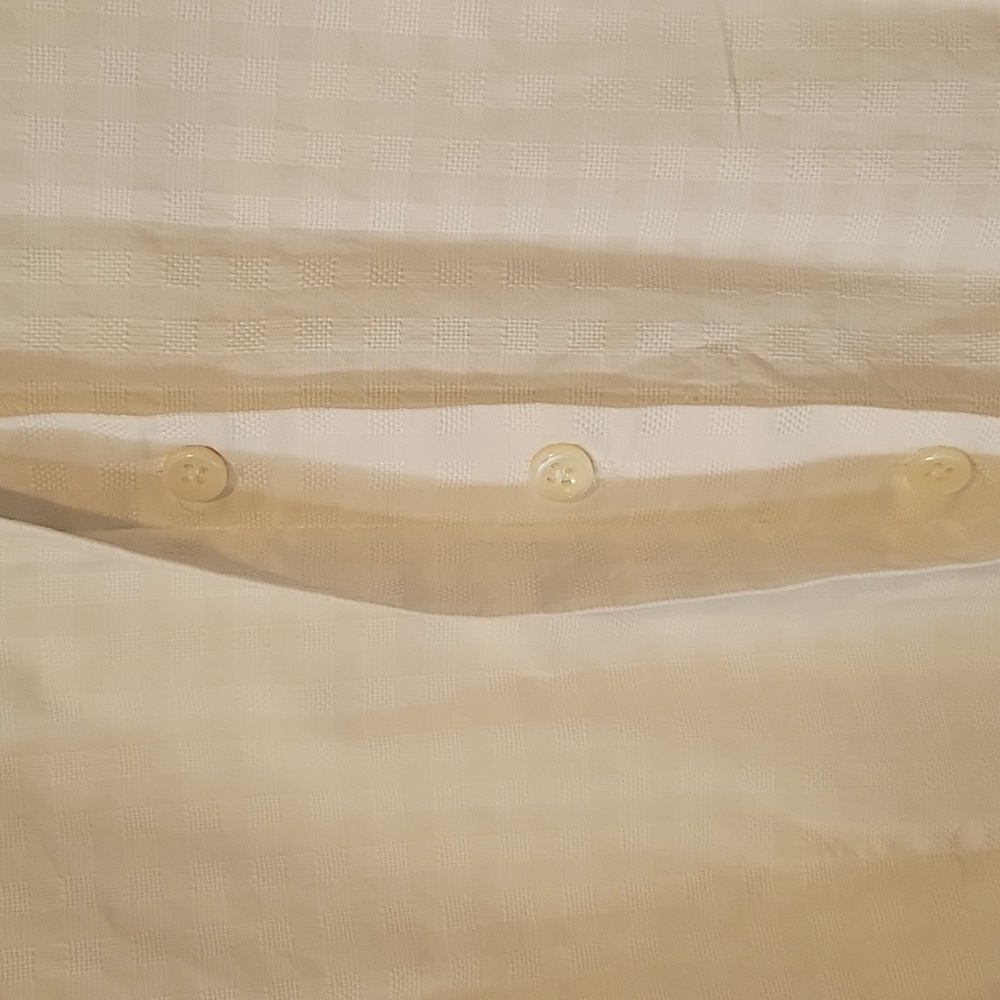 Faconnable Checked White Button Up - image 6